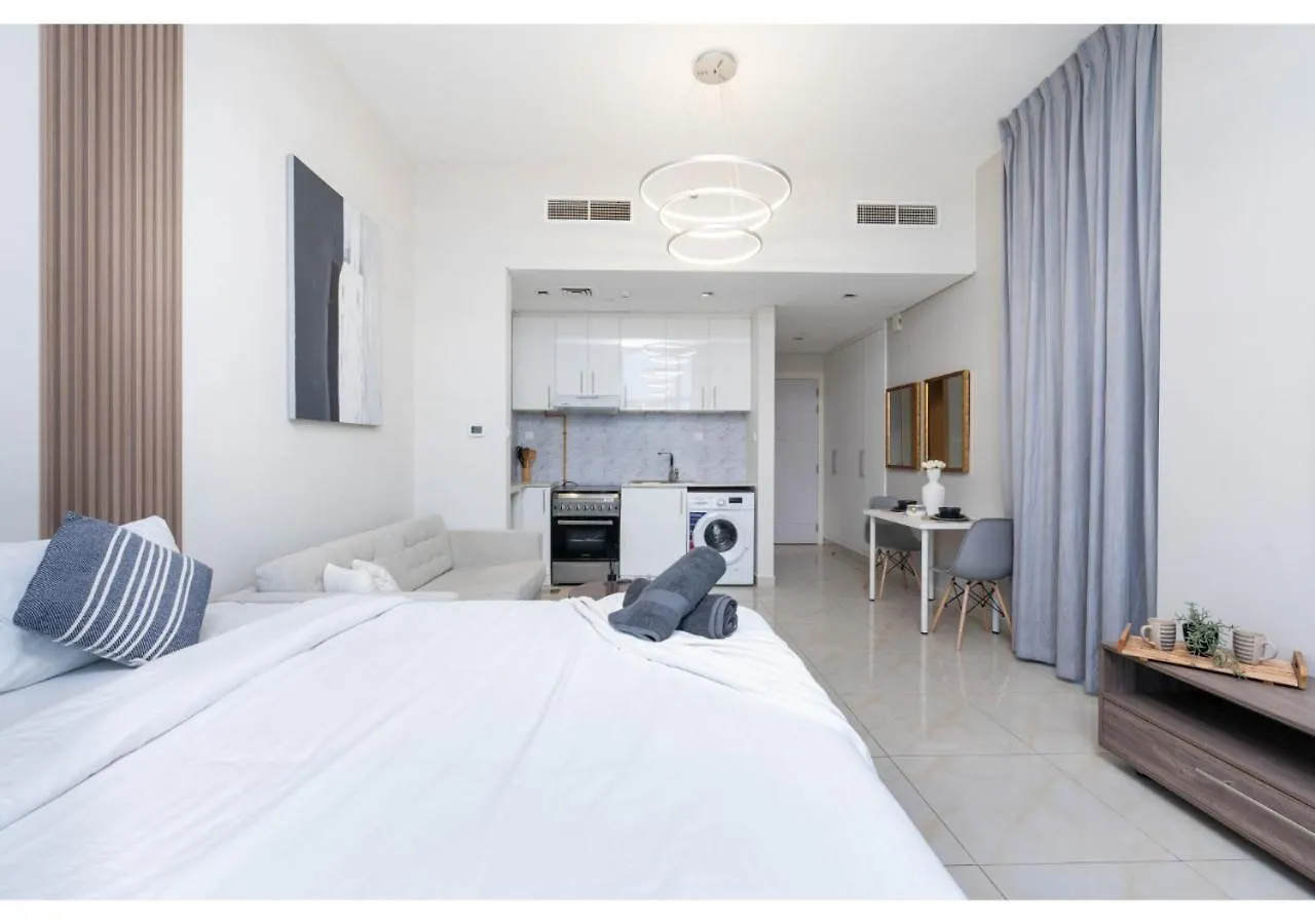 Apartamento Modern & Bright Jvc Studio 15 Mins To Marina By Vibel Dubai