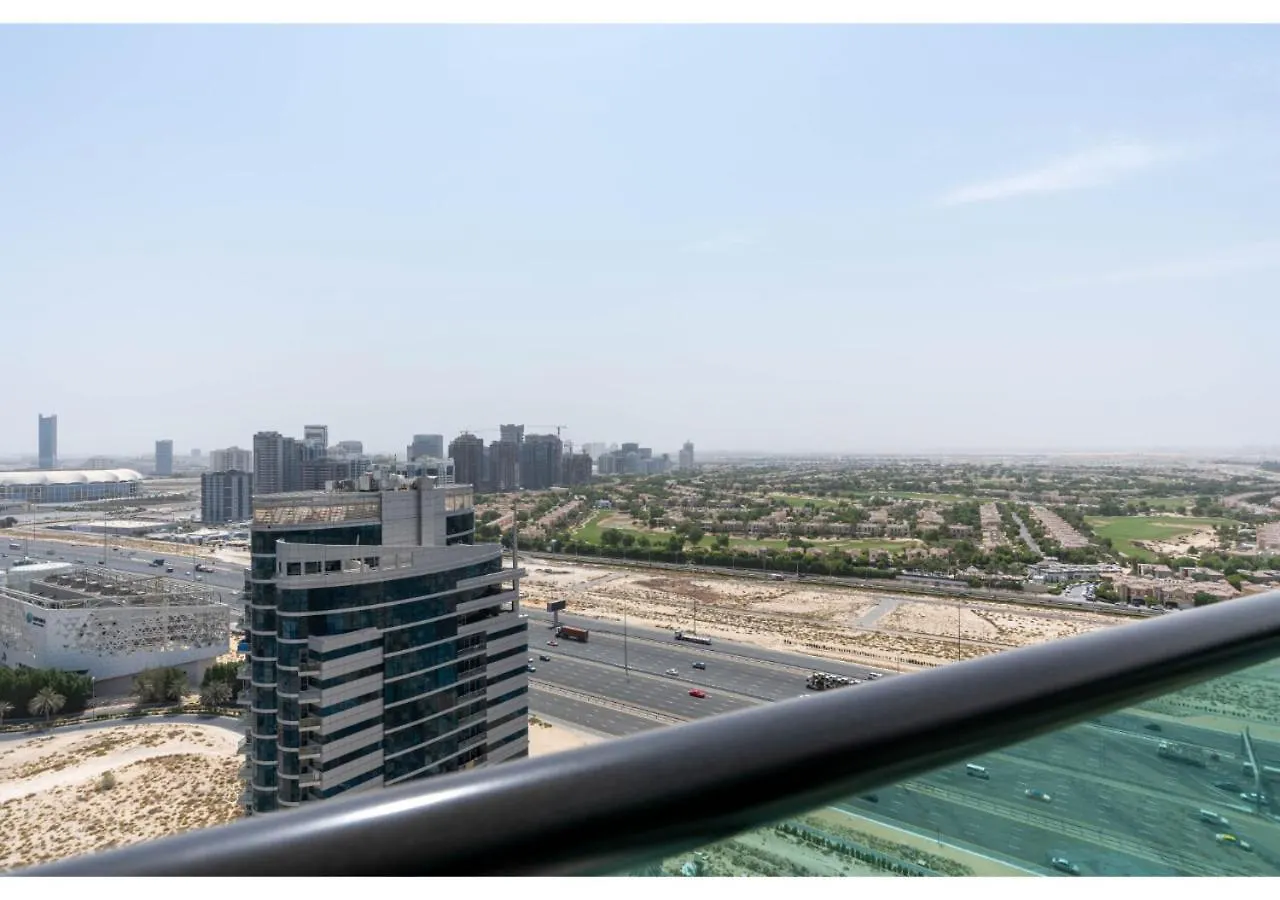 شقة Modern & Bright Jvc Studio 15 Mins To Marina By Vibel دبي الإمارات العربية المتحدة